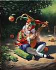 Michael Cheval Air of Attraction painting